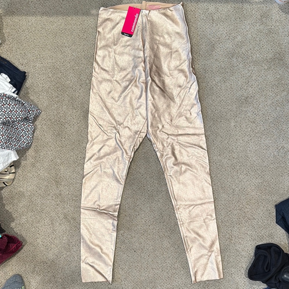 Commando Gold Metallic Leggings